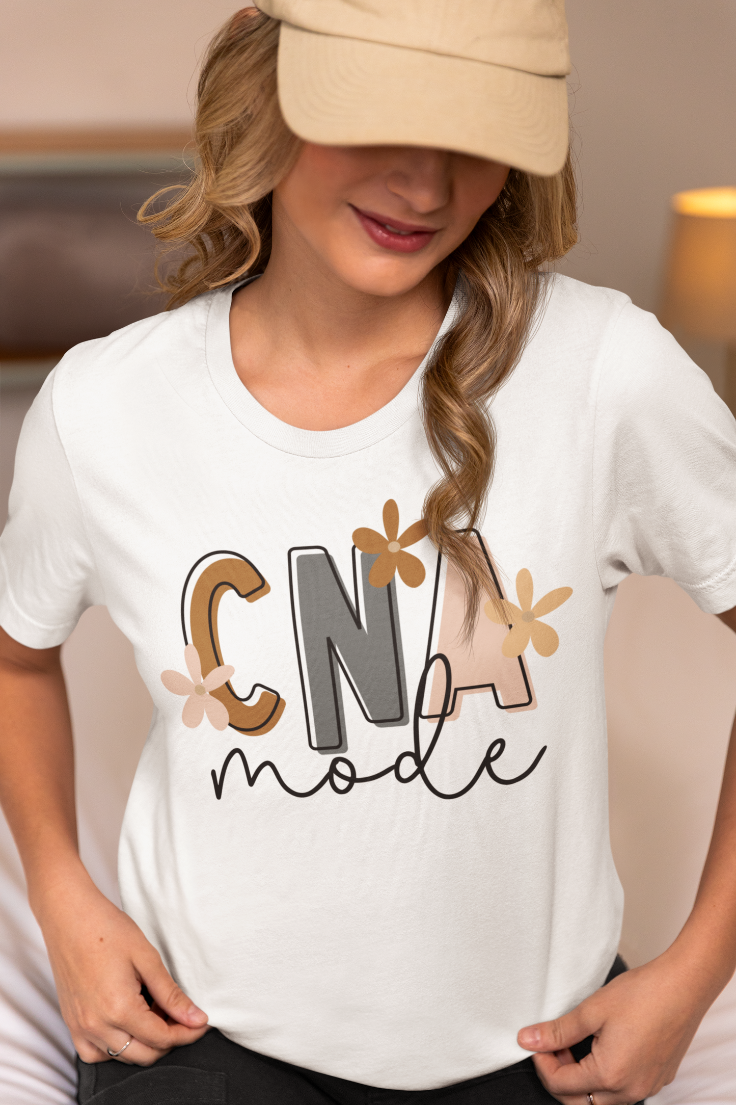 CNA Mode Graphic Tee, Certified Nurse Aide Graphic Tee, CNA