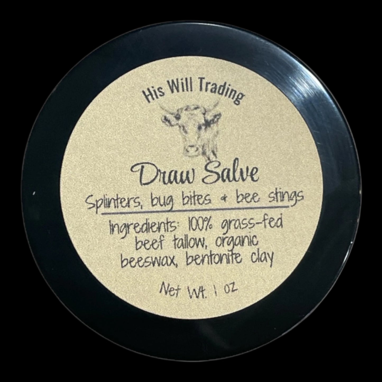 Draw Salve: great for splinters, bug bites, bee stings, all-natural remedy